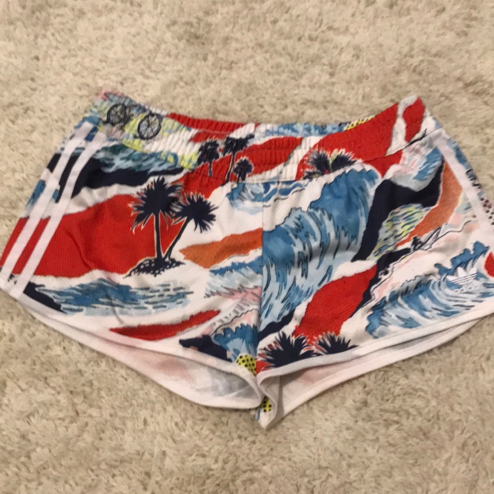Adidas print shorts